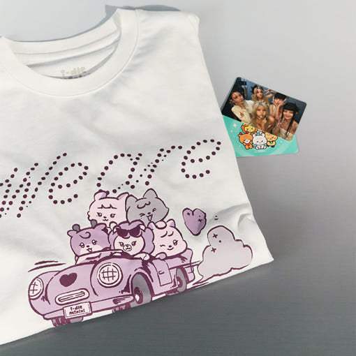 Line Friends - (G)I-DLE Minini Short Sleeve T-Shirt - Line Friends - T-Shirt - Harumio