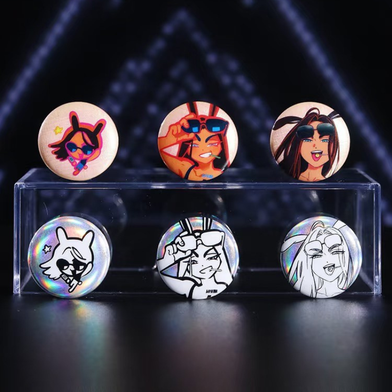 Alien Stage Rabbit Series - Badge Button Set Blindbox