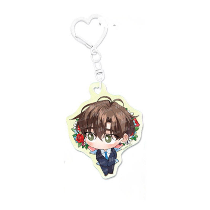 Mr. Blue Pop-Up - SD Acrylic Keyring