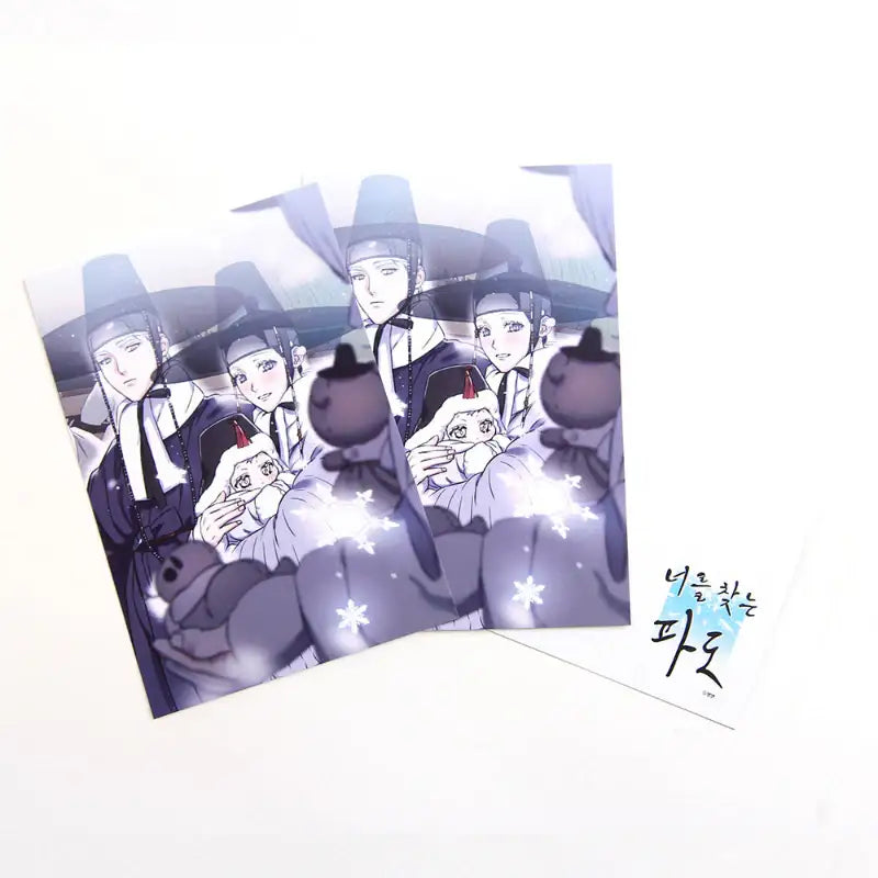 Surge Towards You - New Year's Special 3-piece Set - Webtoon Shop - Desk Pad - Harumio