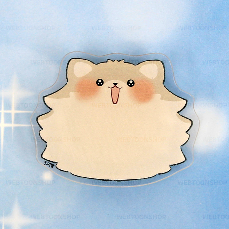 A World Without You - Acrylic Shaped Toon Socket - Webtoon Shop - Griptoks - Harumio