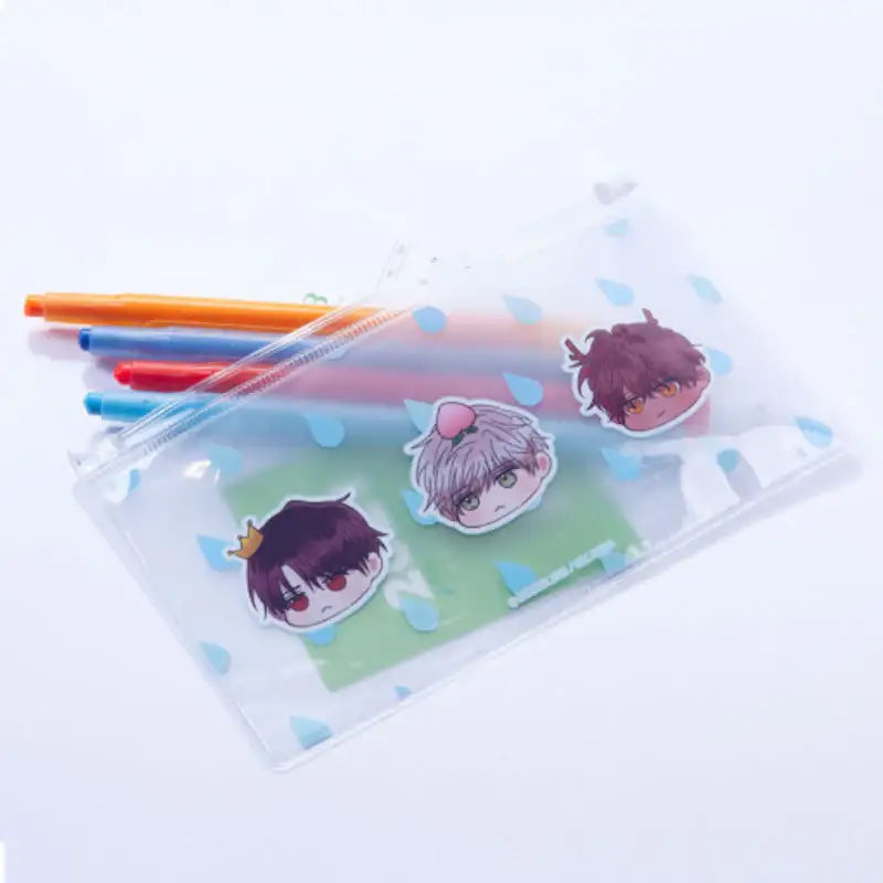 Where the Dragon's Rain Falls - Transparent Pouch - D&C WEBTOON Biz - Stationery - Harumio