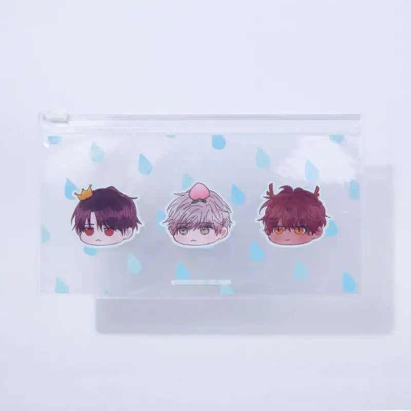 Where the Dragon's Rain Falls - Transparent Pouch - D&C WEBTOON Biz - Stationery - Harumio