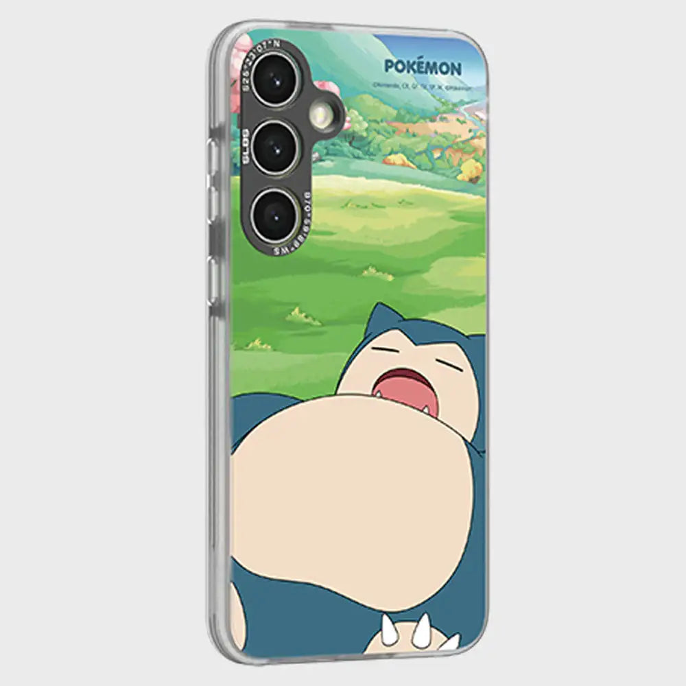 SLBS - Pokemon Snorlax Impression Case (Galaxy S24 Series) - SLBS - Home & Living, Accessories - Harumio