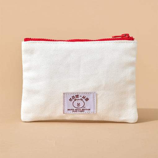 Line Friends - Brown Seoul Edition Pouch - Line Friends - Pouch - Harumio