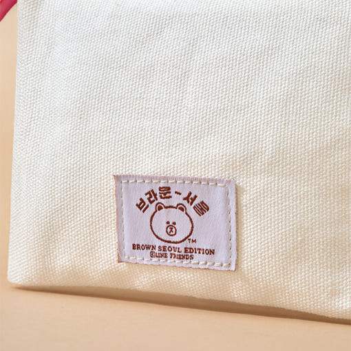 Line Friends - Brown Seoul Edition Pouch - Line Friends - Pouch - Harumio