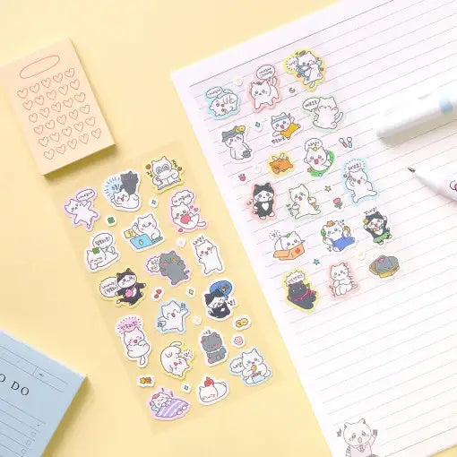 Meow Man - Hologram Sticker - Webtoon Friends - Sticker - Harumio
