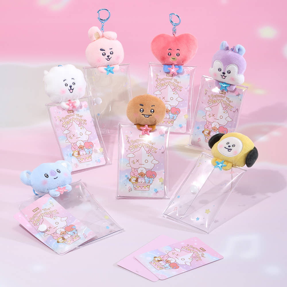 BT21 Beyond the Journey - Transparent Doll Pouch Keyring