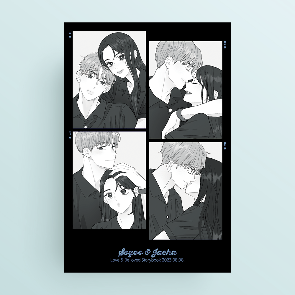 A Beloved Existence - 4-Shot Photo (Black) - Harumio