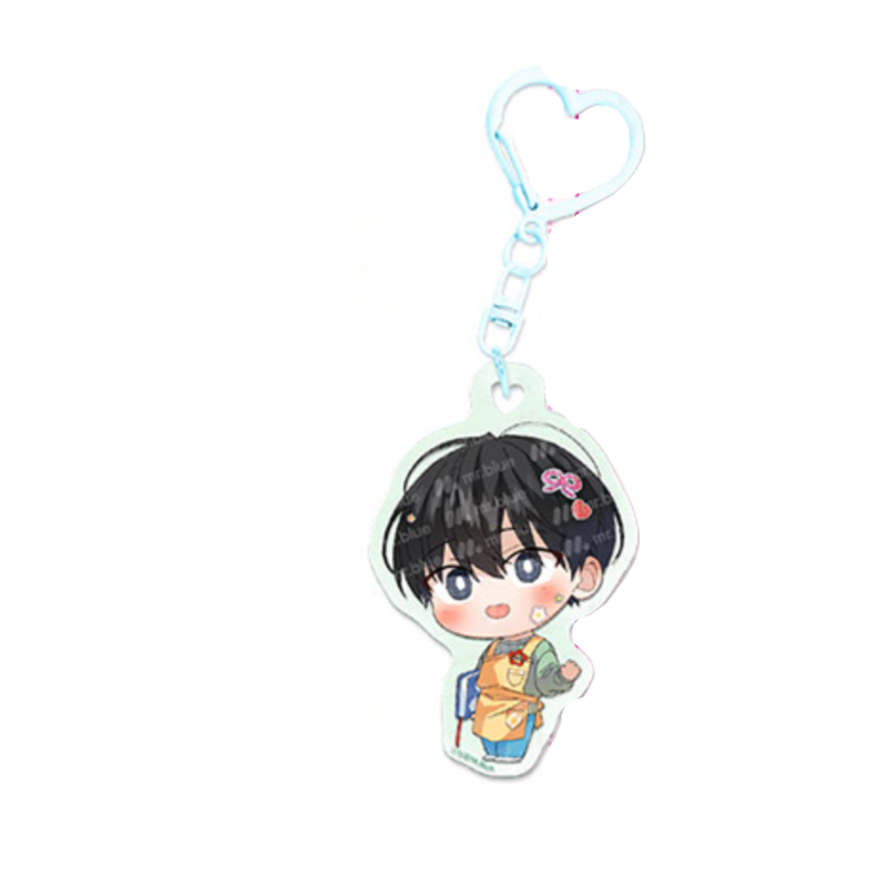 Mr. Blue Pop-Up - SD Acrylic Keyring