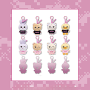 BLACKPINK × TAMAGOTCHI - Plush Keychain Blindbox