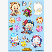 Cookie Run : Oven Break - Exciting Cuckoo Square Sticker Set - Marpple Shop - Sticker - Harumio