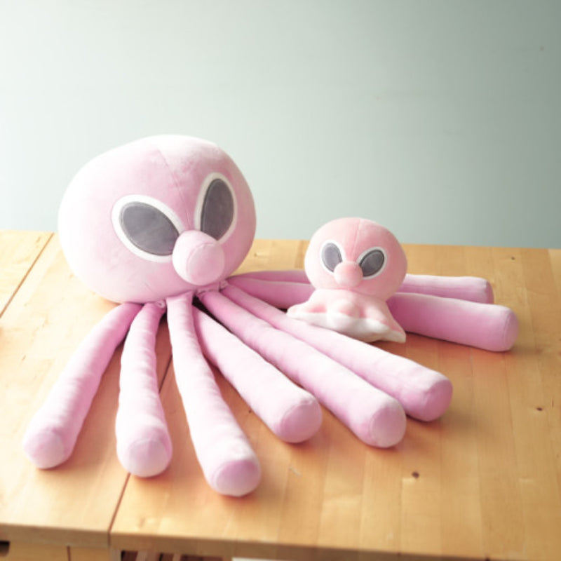 Green Apple Paradise - Cotton Octopus Doll