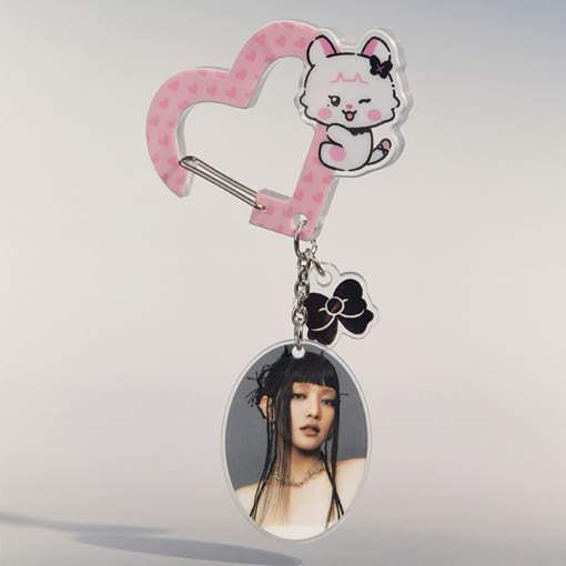 Line Friends - (G)I-DLE Minini Carabiner Acrylic Keyring - Line Friends - Acrylic Keyring - Harumio