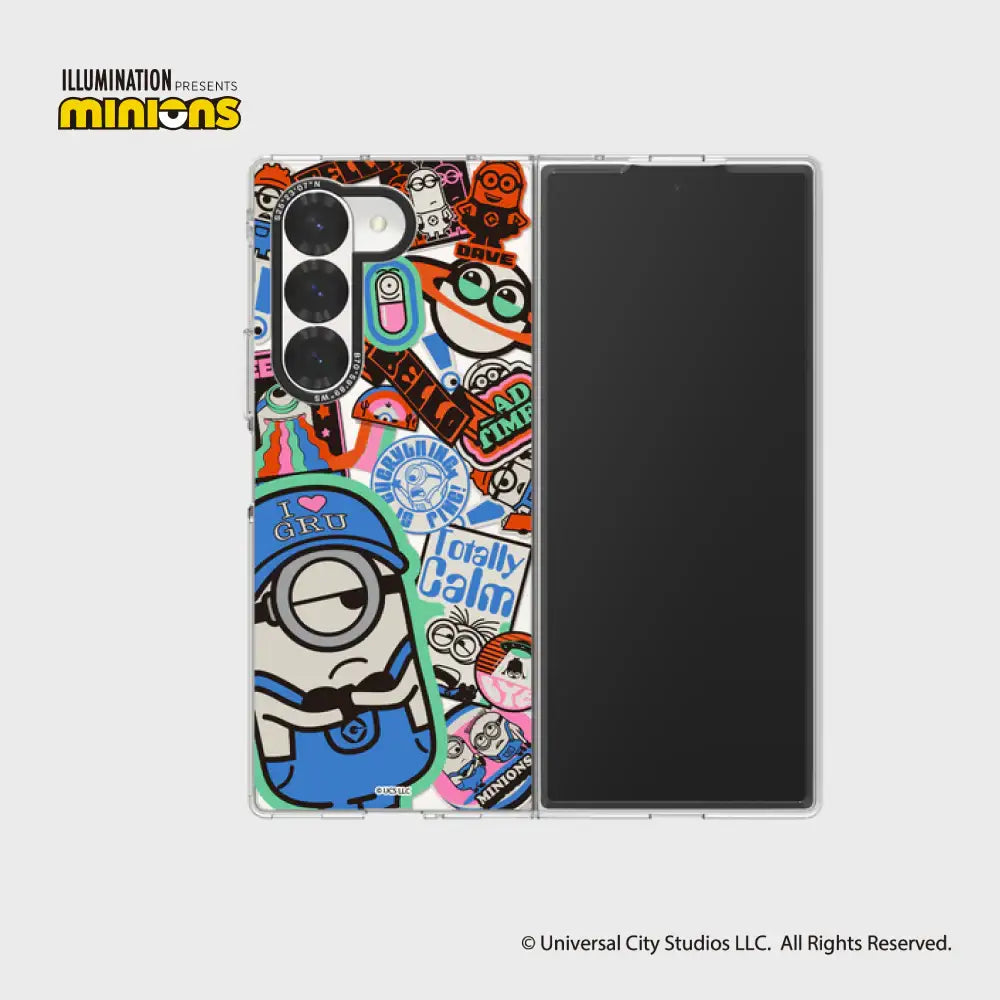 SLBS - Minions Slim Impression Case (Galaxy Z Fold6) - SLBS - Phone Case - Harumio