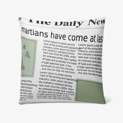 Shin Seung Wook - NEWSPAPER Velvet Soft Cushion - Marpple Shop - Cushion - Harumio