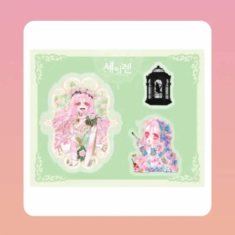 Siren : Becoming the Villain's Family - Acrylic Magnet - Soone Content - Acrylic Magnet - Harumio