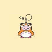 MapleStory 21st Anniversary: Maple Adventure Camp - Mascot Tiger Pink Bean Keychain
