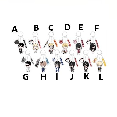 Lookism VVIP Popup Store - SD Acrylic Charm Keychain