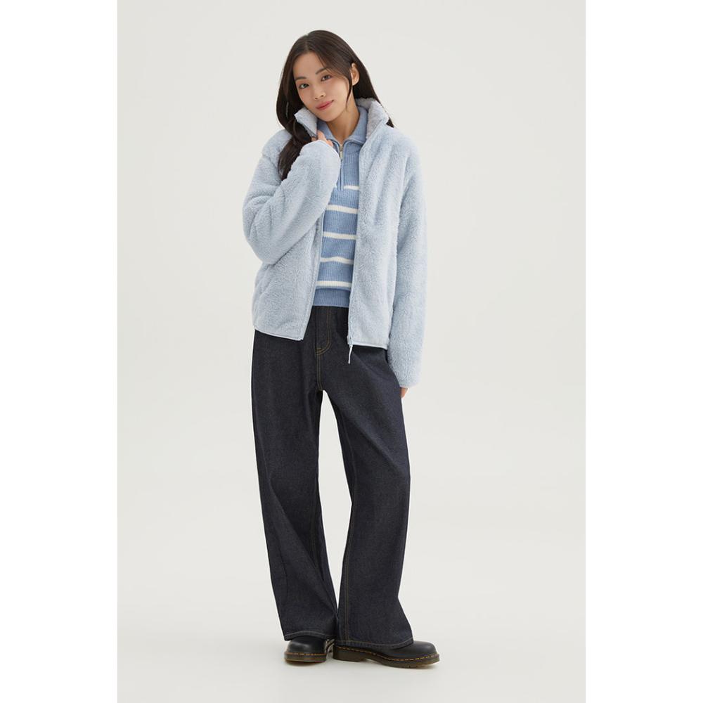 SPAO - Basic Purple Zip-Up