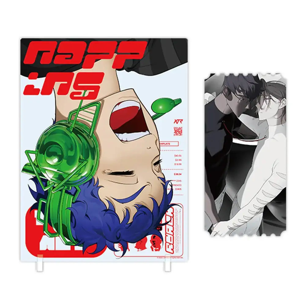 Mofun x 4Artist - Rule QMENG Acrylic Plate & Ticket Set - Mofun - Plate - Harumio