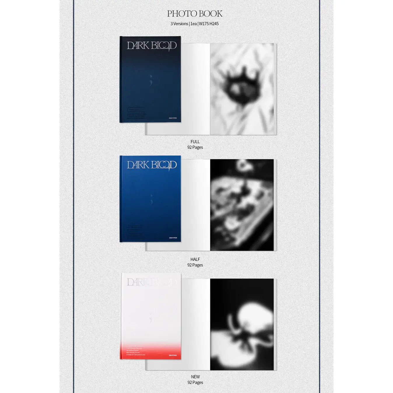 ENHYPEN - Dark Blood : 4th Mini Album – Harumio