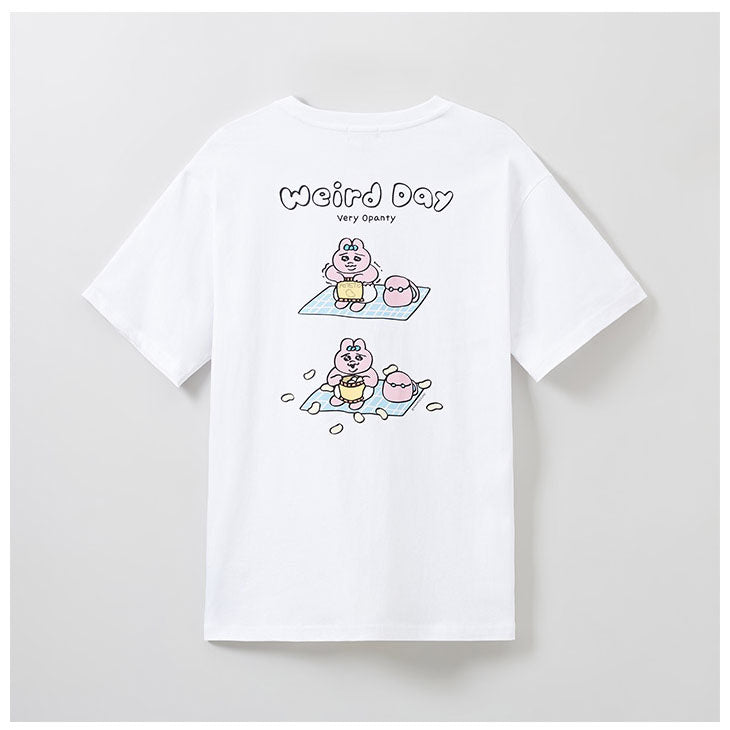 SPAO x Punkyu Rabbit - Weird Day Short Sleeved T-shirt