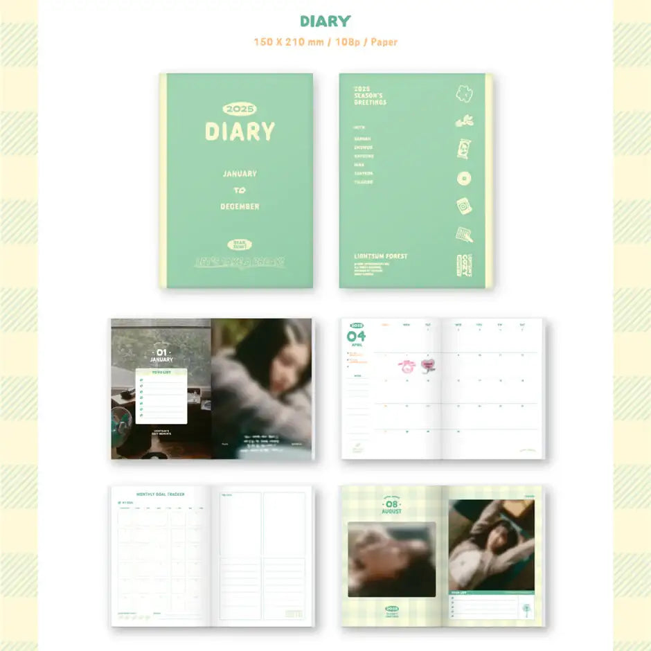 LIGHTSUM - 2025 Season's Greetings (LIGHTSUM FOREST) - Cube Entertainment - Merchandise - Harumio