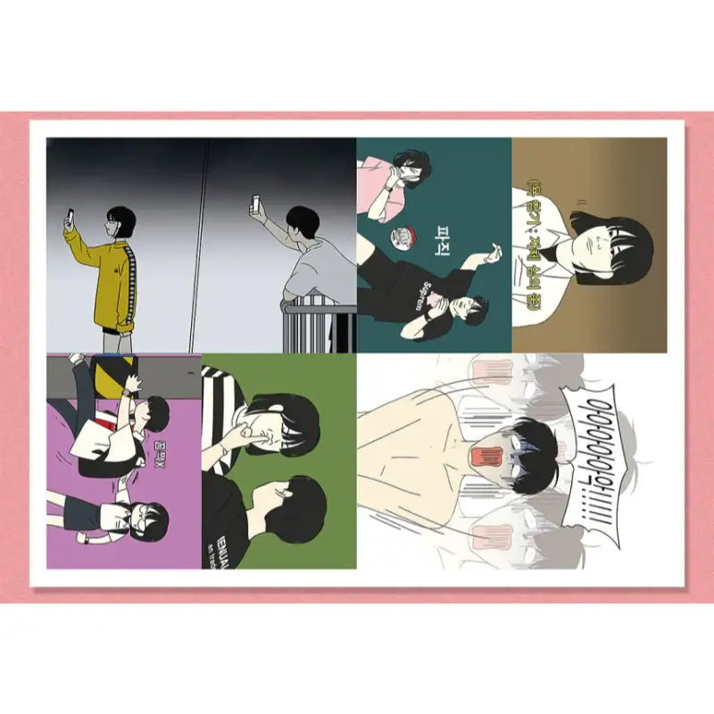 Love Revolution - Gong Joo-young & Wang Ja-rim Sticker Pack - Webtoon Friends - Stickers - Harumio