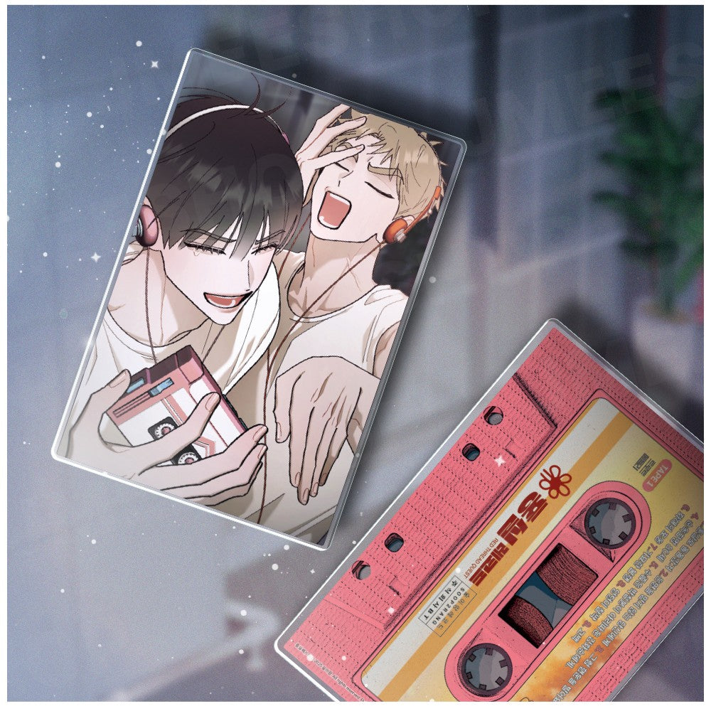 Red Thread Quest - Cassette Acrylic Block