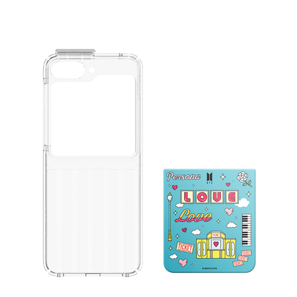 SLBS - BTS Music Theme Boy With Luv Flip Suit Card Case Set