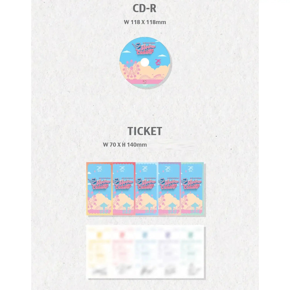 24K+ - Roller Coaster : 1st Mini Album - Choeun Entertainment - Album - Harumio