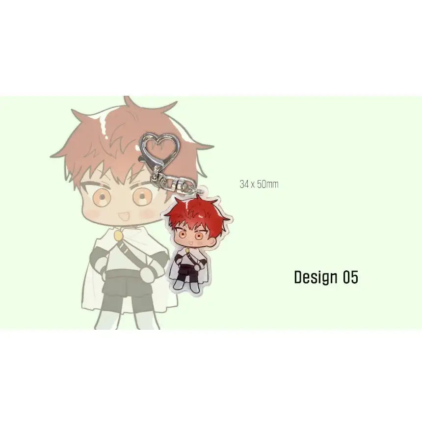 Saving My Sweetheart - SD Acrylic Keyring - BeOn - Acrylic Keyring - Harumio