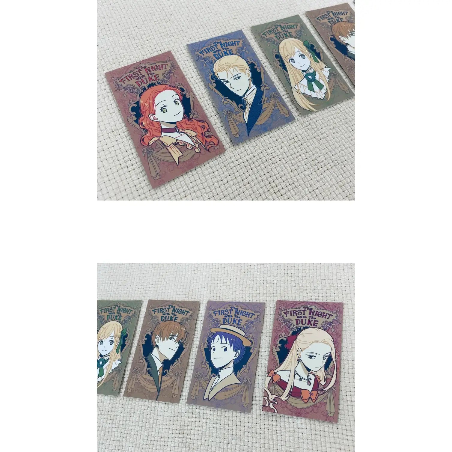 The First Night With the Duke - Character Card Set - eComiX - Home & Living, Accessories - Harumio