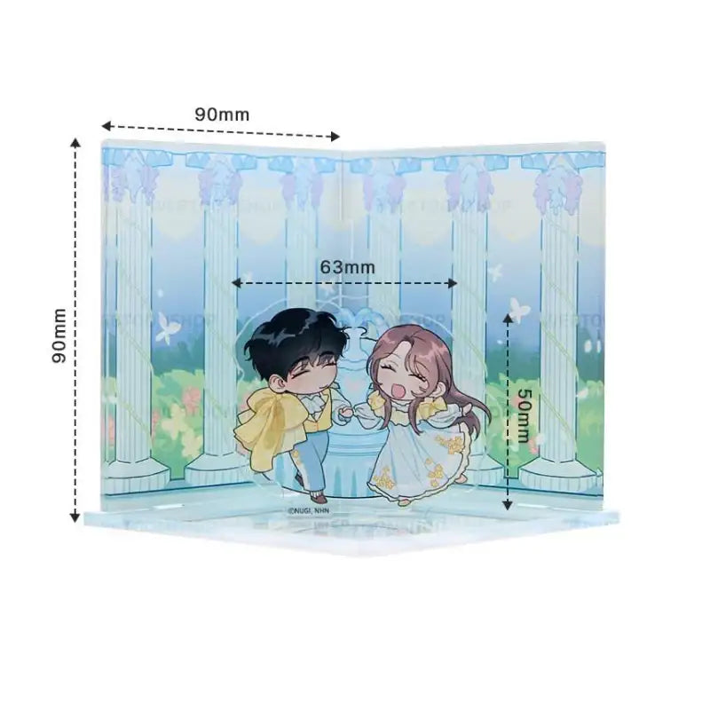 The Northern Duke Needs a Warm Hug - Diorama Acrylic Set - Webtoon Shop - Acrylic Stand - Harumio