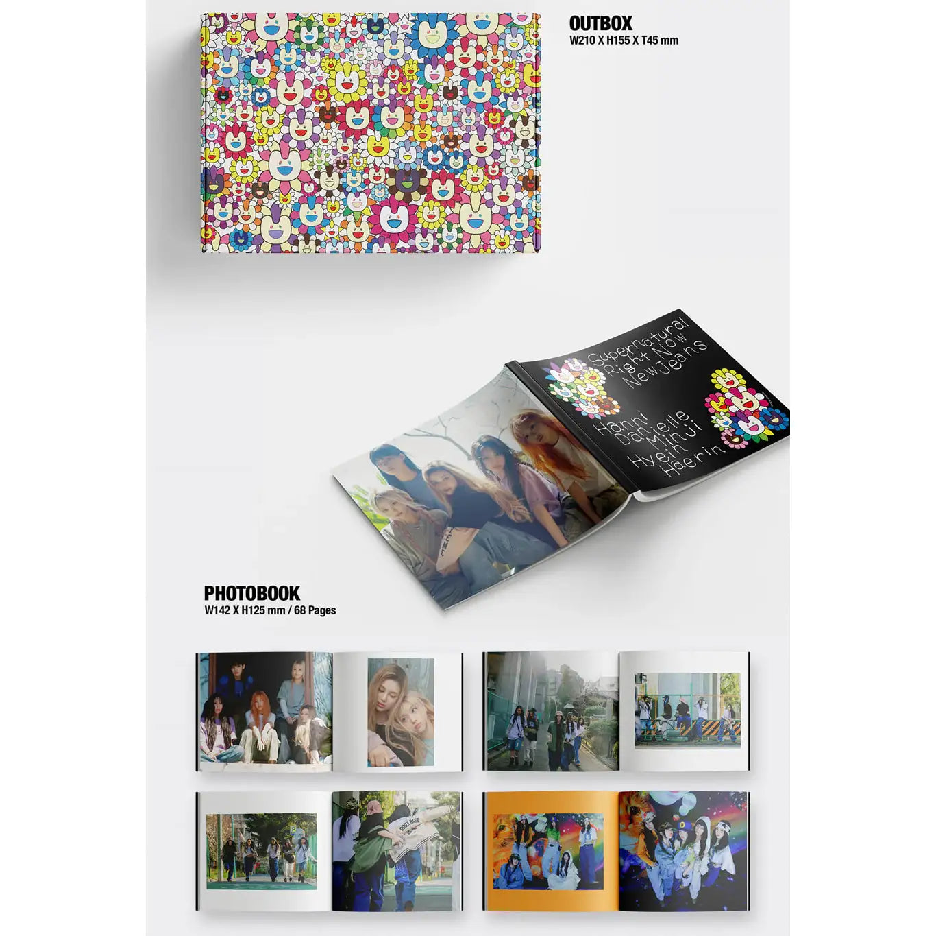 NewJeans - Supernatural : NJ X MURAKAMI (Drawstring Bag version) - NewJeans - Album - Harumio