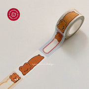 Pureureum Design - Cupid Bear Label Masking Tape 20mm - Pureureum Design - Home & Living, Accessories - Harumio