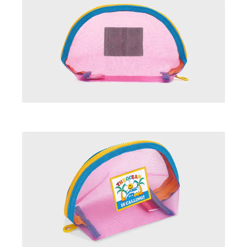 Wiggle Wiggle - Half Mesh Pouch - Wiggle Wiggle - Mesh Pouch - Harumio