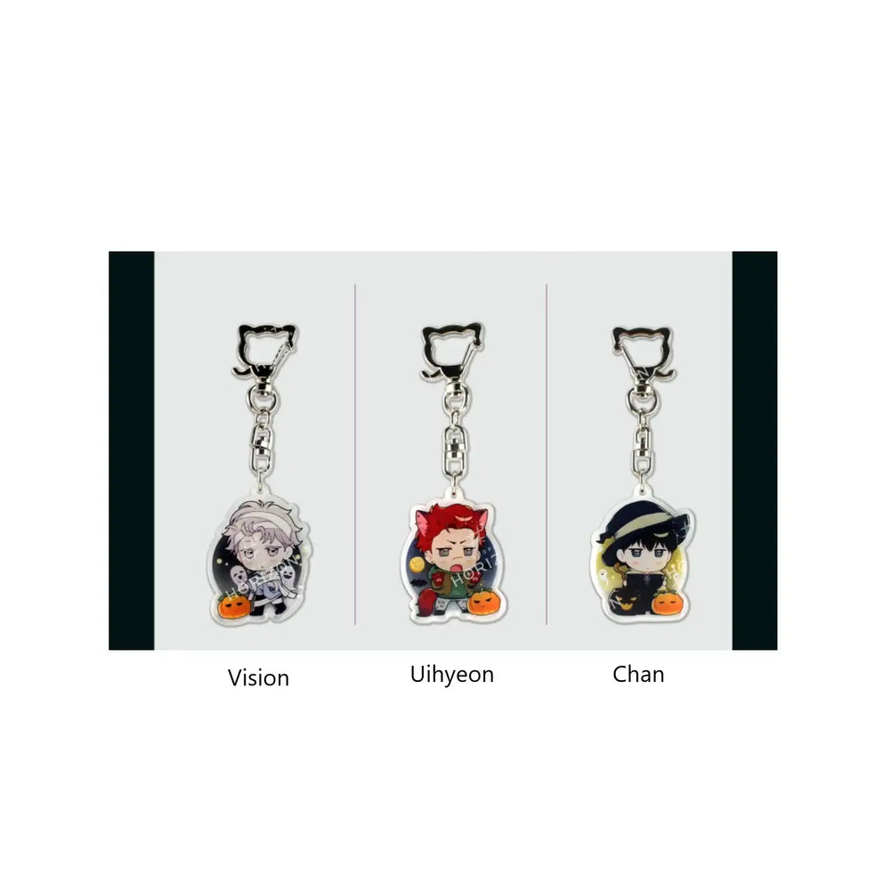 Winter Horror Land - It's Naglor Acrylic Keyring - Winter Horror Land - Keyring - Harumio