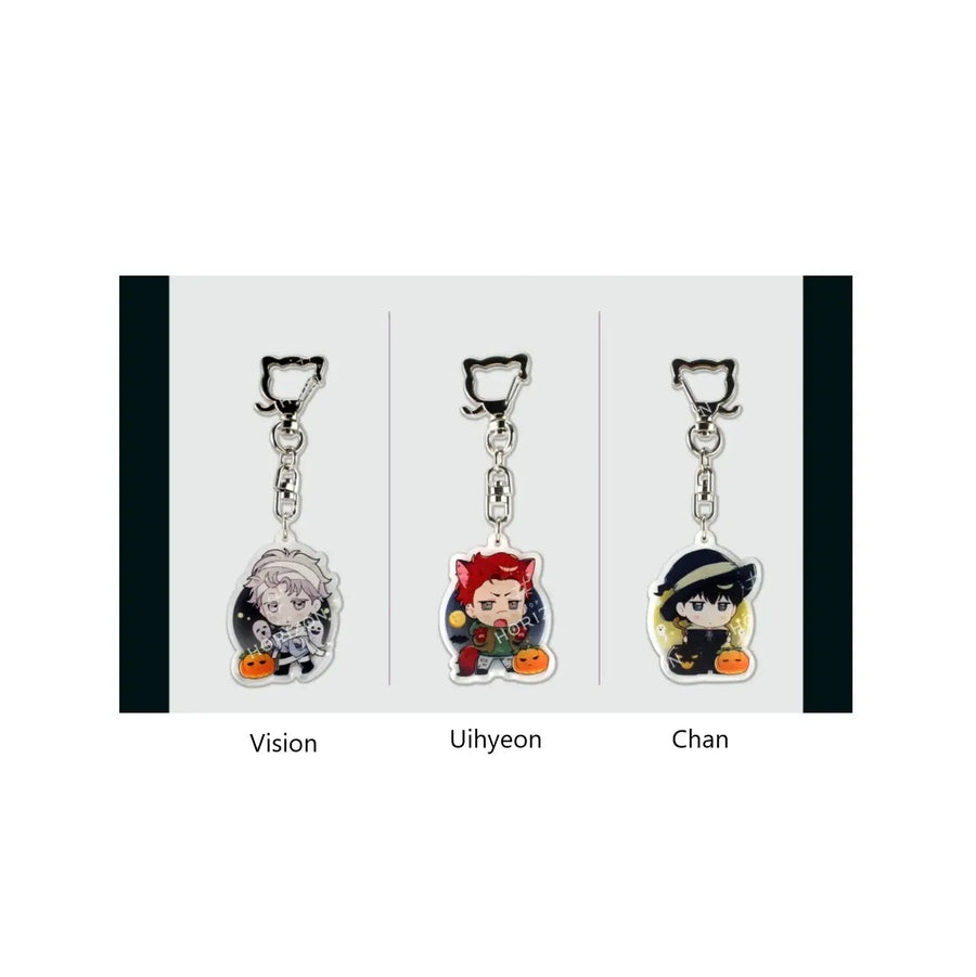 Winter Horror Land - It's Naglor Acrylic Keyring - Winter Horror Land - Keyring - Harumio