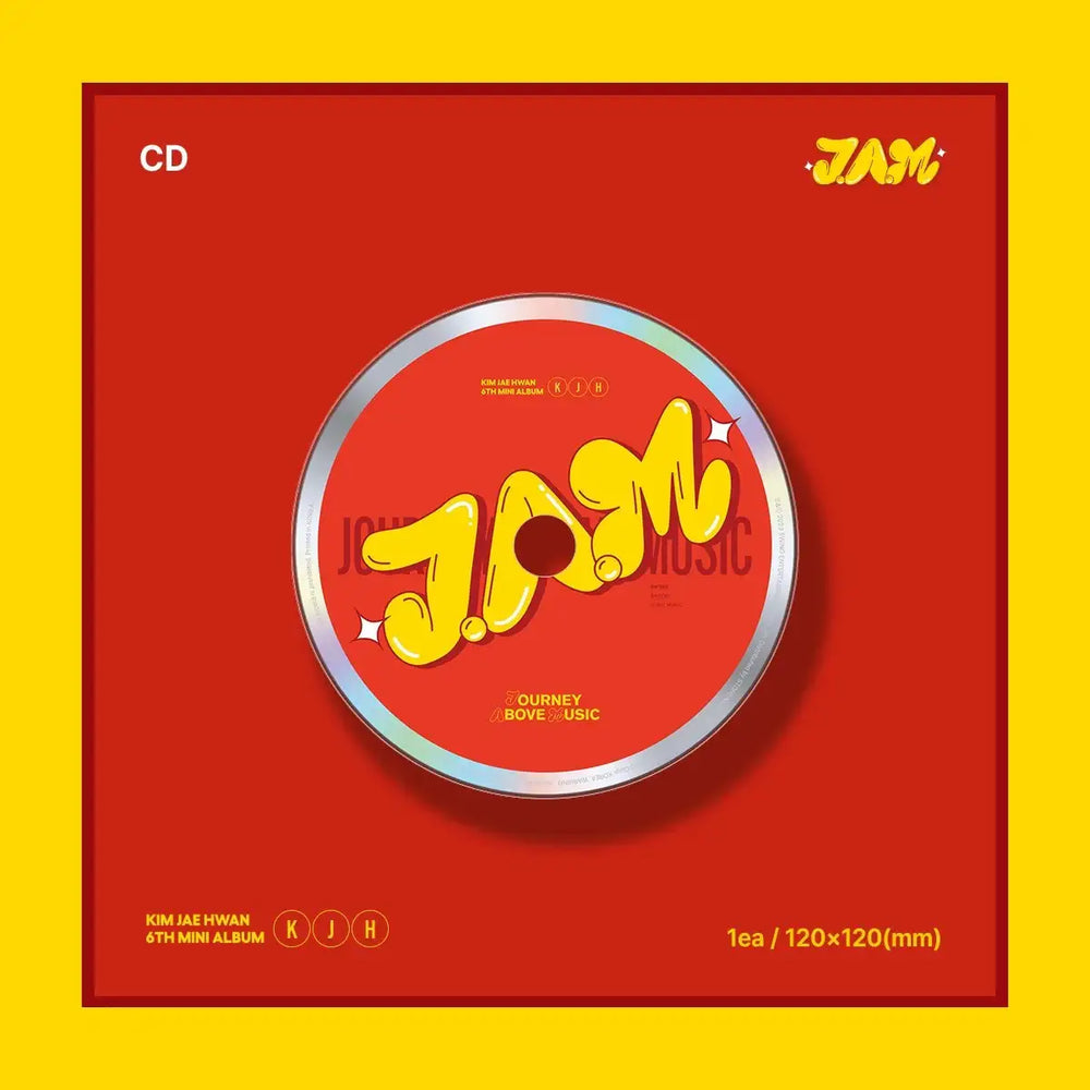 Kim Jae Hwan - J.A.M (Journey Above Music) : Mini Album Vol. 6 - Kim Jae Hwan - Album - Harumio