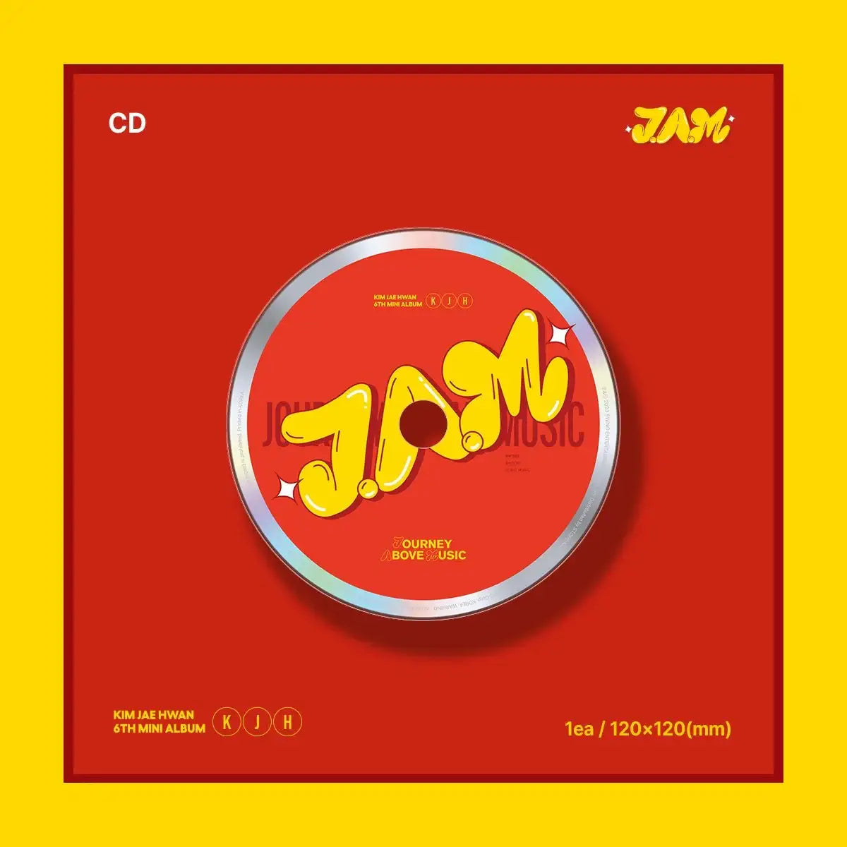 Kim Jae Hwan - J.A.M (Journey Above Music) : Mini Album Vol. 6 - Kim Jae Hwan - Album - Harumio