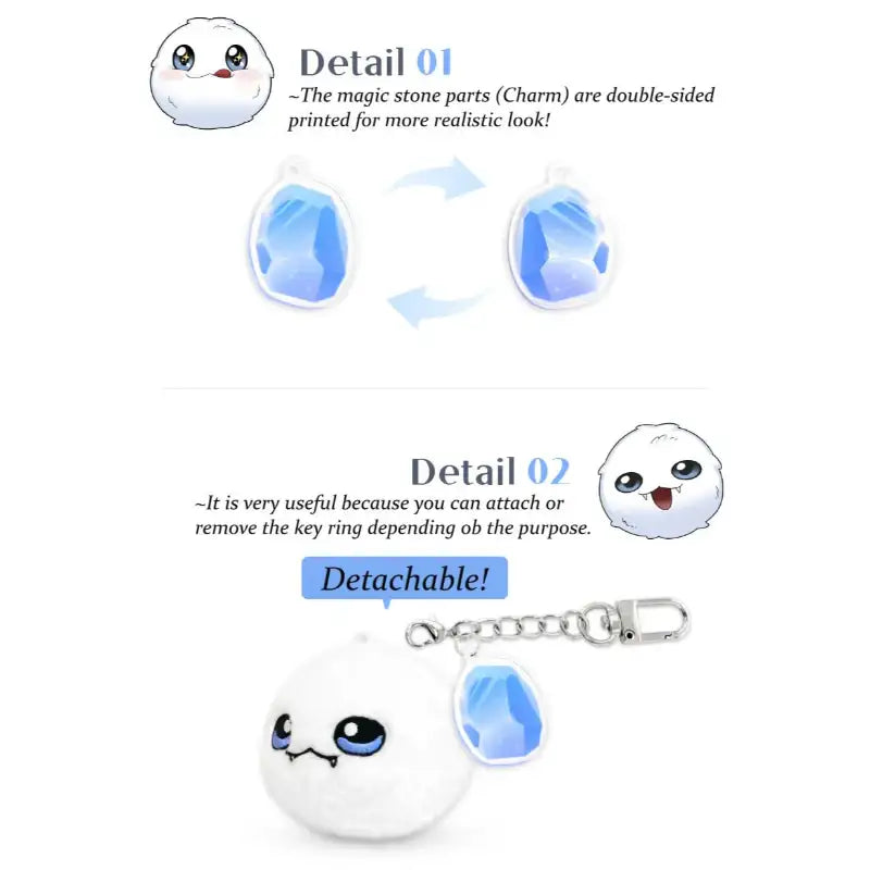 The Newbie is Too Strong - Popoi Doll Keyring - Soone Content - Doll Keyring - Harumio