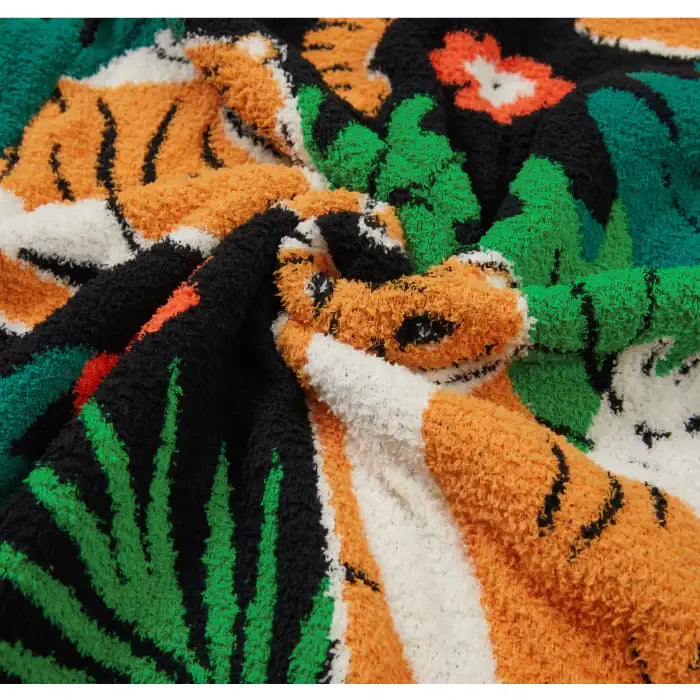 Wiggle Wiggle - Tiger Lounge Robe - Wiggle Wiggle - Robe - Harumio