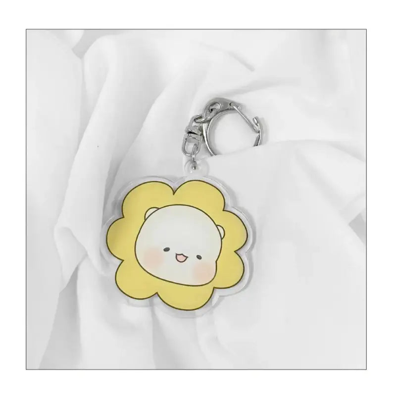 Ggongdal x Artrank - Healing Bear Acrylic Keyring - ARTRANK - Keyrings - Harumio