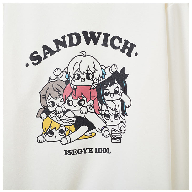 SPAO - ISEGYE IDOL Sandwich Sweatshirt