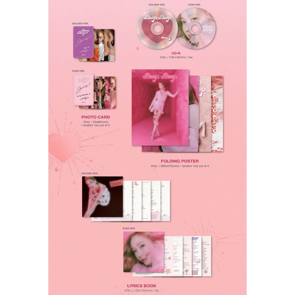 Jessica - BEEP BEEP : 4th Mini Album - Jessica - Album - Harumio