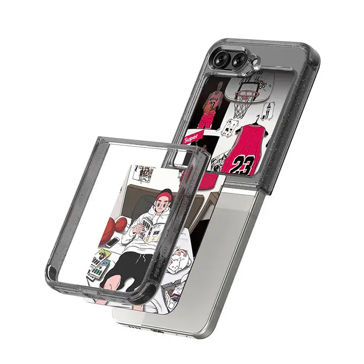 SLBS - Kim Jung-yoon Suit Phone Case (Galaxy Z Flip5) - SLBS - Home & Living, Accessories - Harumio
