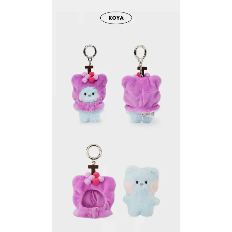 BTS - BT21 - 23 Mini Minini Fruit Theme Keyring - BTS - Keyring - Harumio
