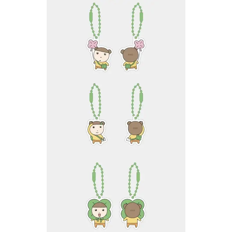 Maru Is a Puppy - Maru is a Delivery Man Acrylic Keyring (Random) - Webtoon Friends - Acrylic Keyring - Harumio